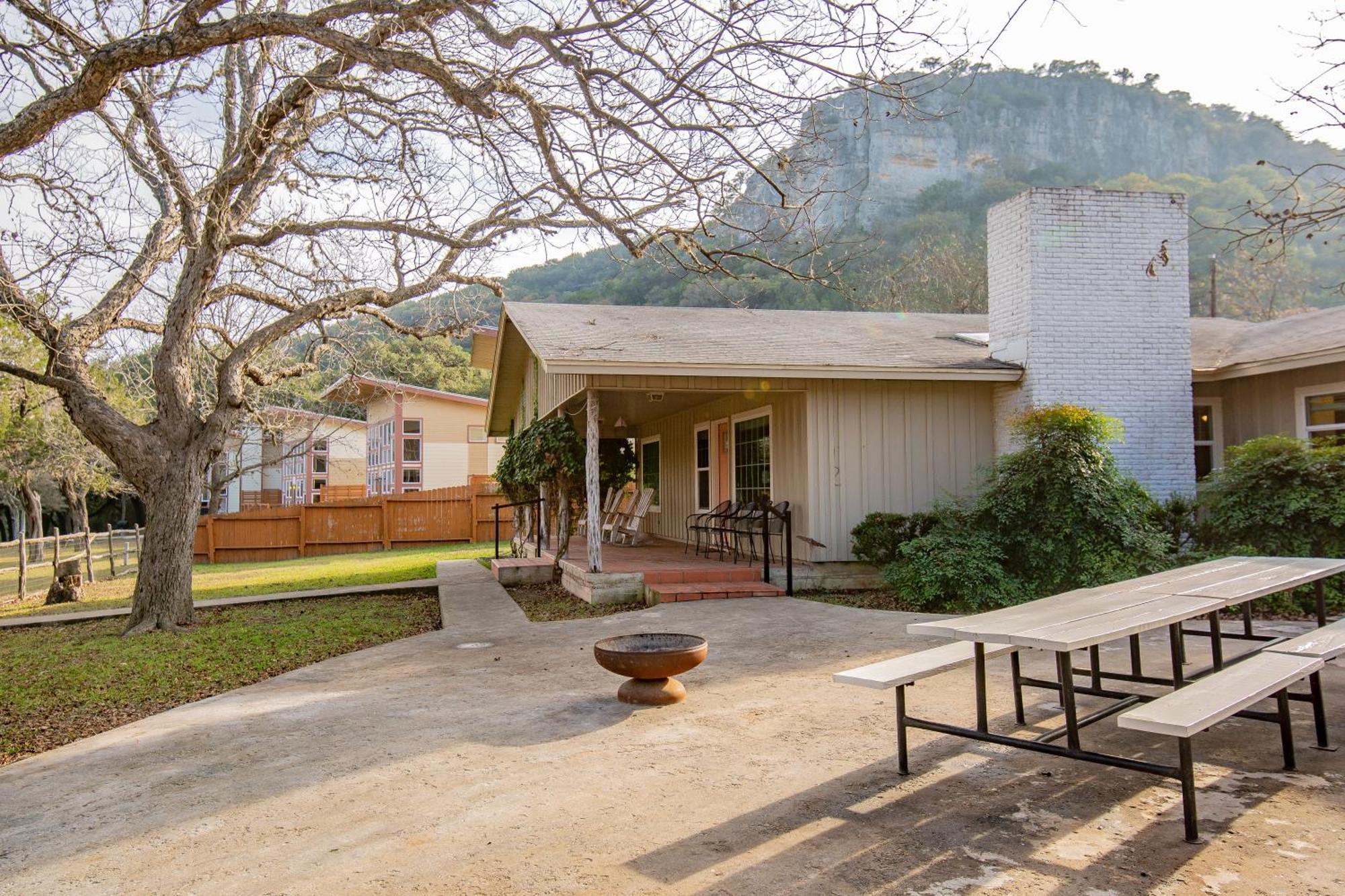 Seven Bluff Cabins Concan Luaran gambar